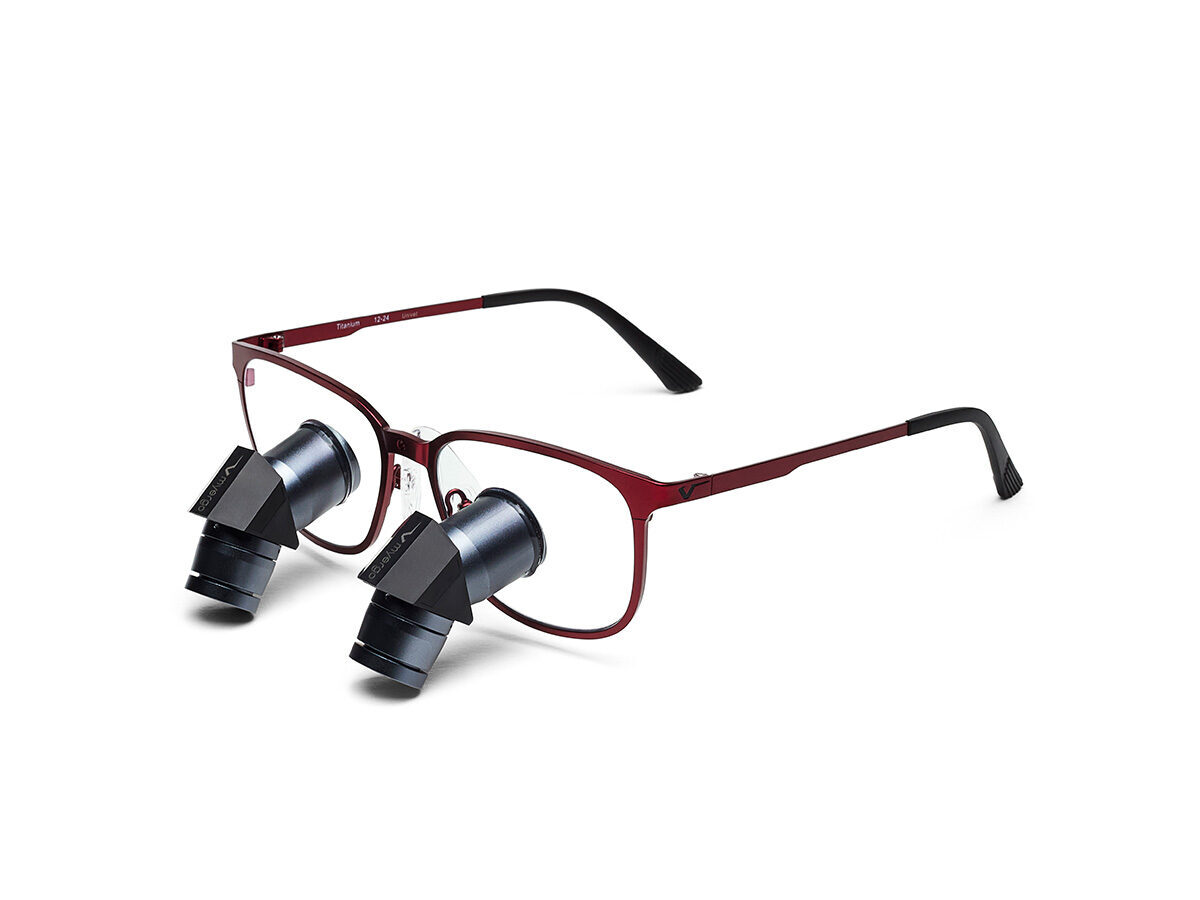 MyErgo TTL RFR. Lupe 3,5×350 mm REGENT (square) – burgunder | 425652