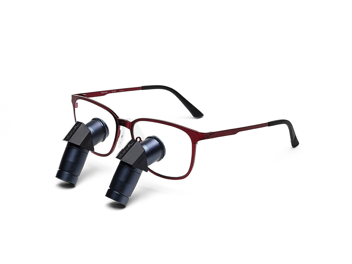 MyErgo TTL RFR. Lupe 3,5×500 mm REGENT (square) – burgunder | 425669