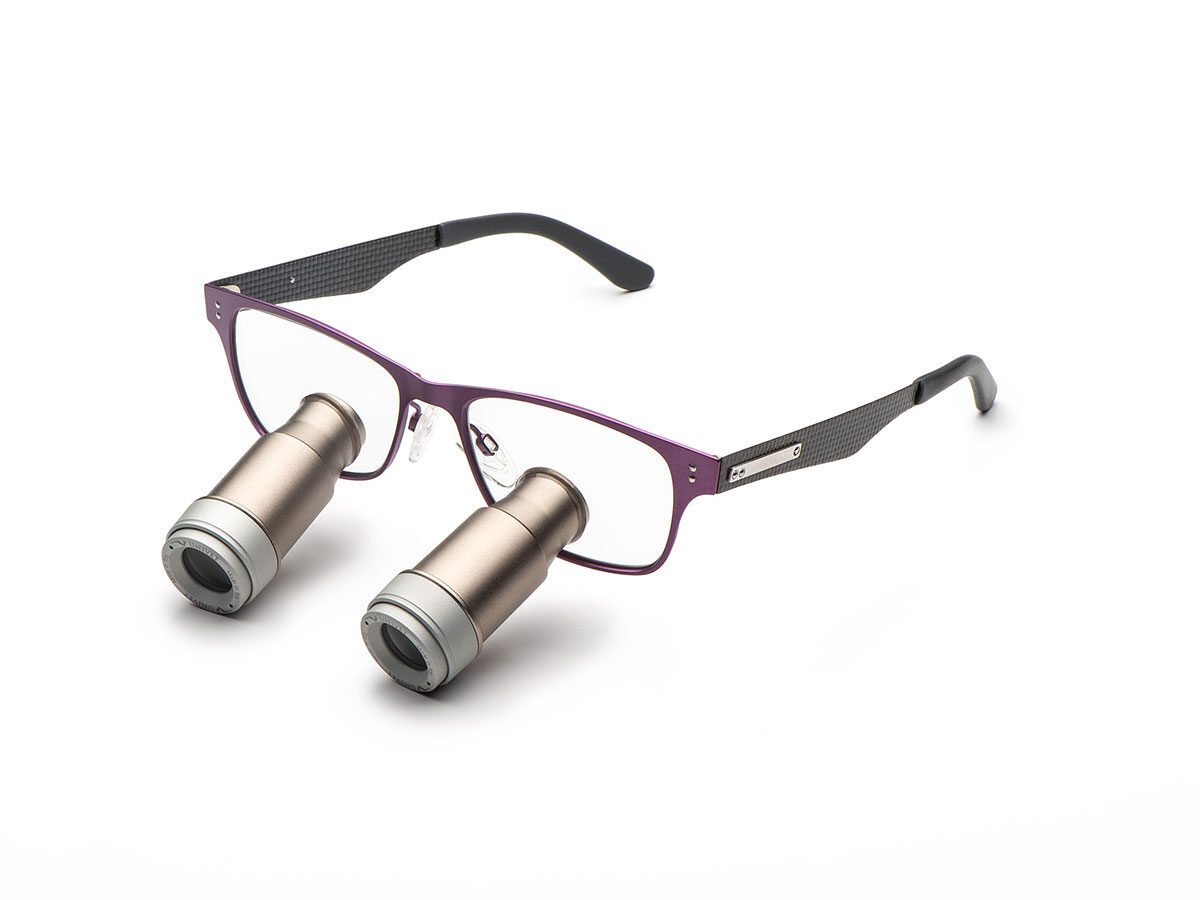 XS TTL Prismatik 5,0×400 mm mit Gestell Ash Large Purple/Grey | 424054