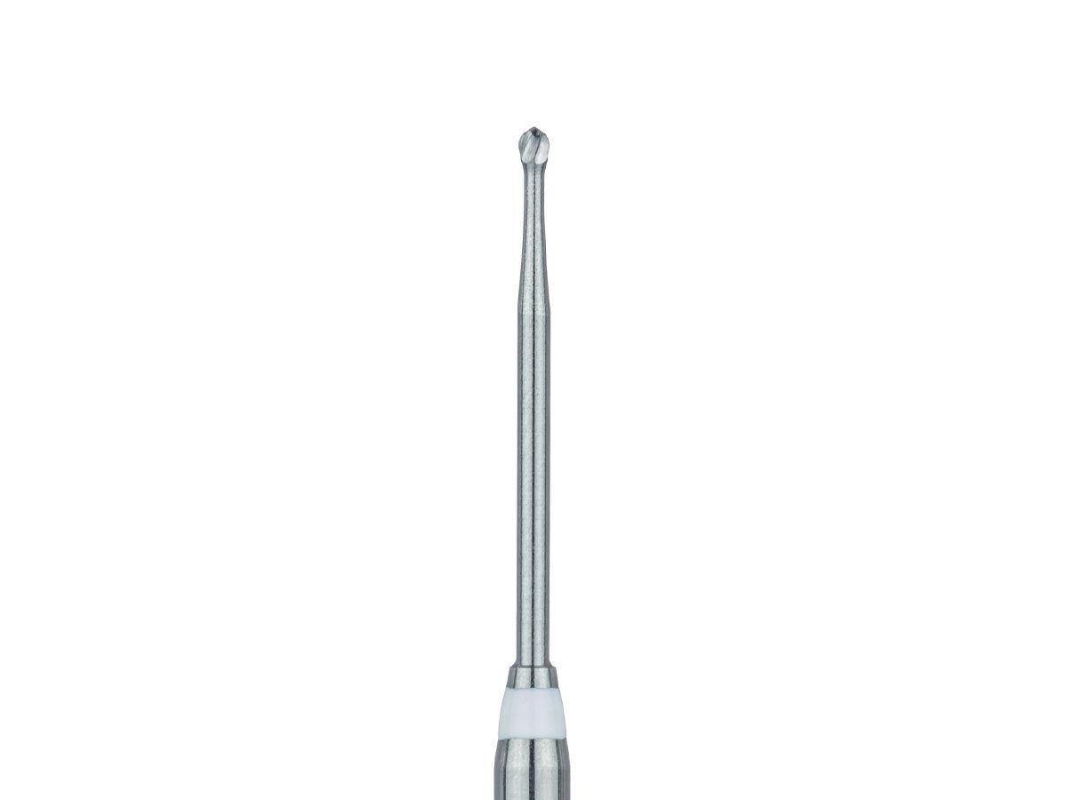 Endo Access Burs Fig 191A, RAL (205) Gr. 010, weiß – 31 mm (2) | 424366