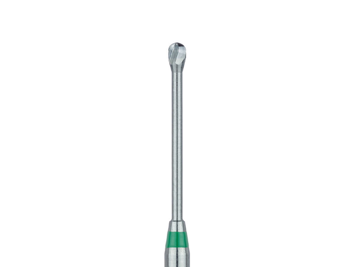 Endo Access Burs Fig 191A, RAL (205) Gr. 018, grün – 31 mm (2) | 424374