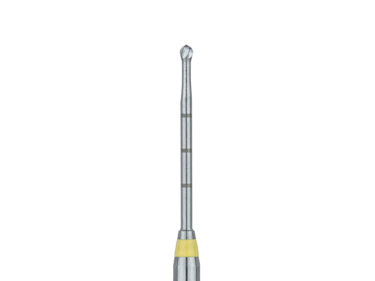 Endo Access Burs Fig 191A, RAXL (206) Gr. 012, gelb – 34 mm (2) | 424380