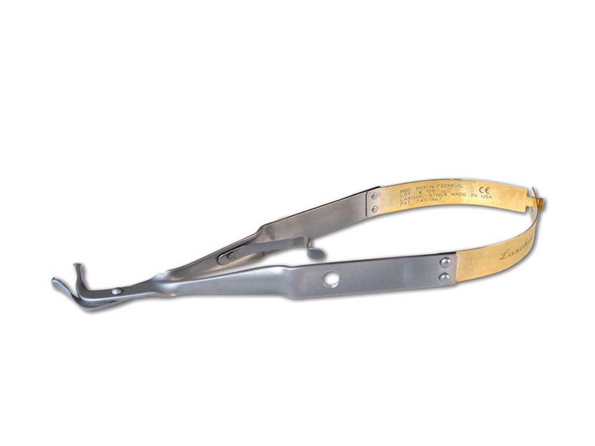 Feilenhalter aufrechtes Design, Federstahl 75° mit Thumlok #PCF-N-75-CHF/L | 424442
