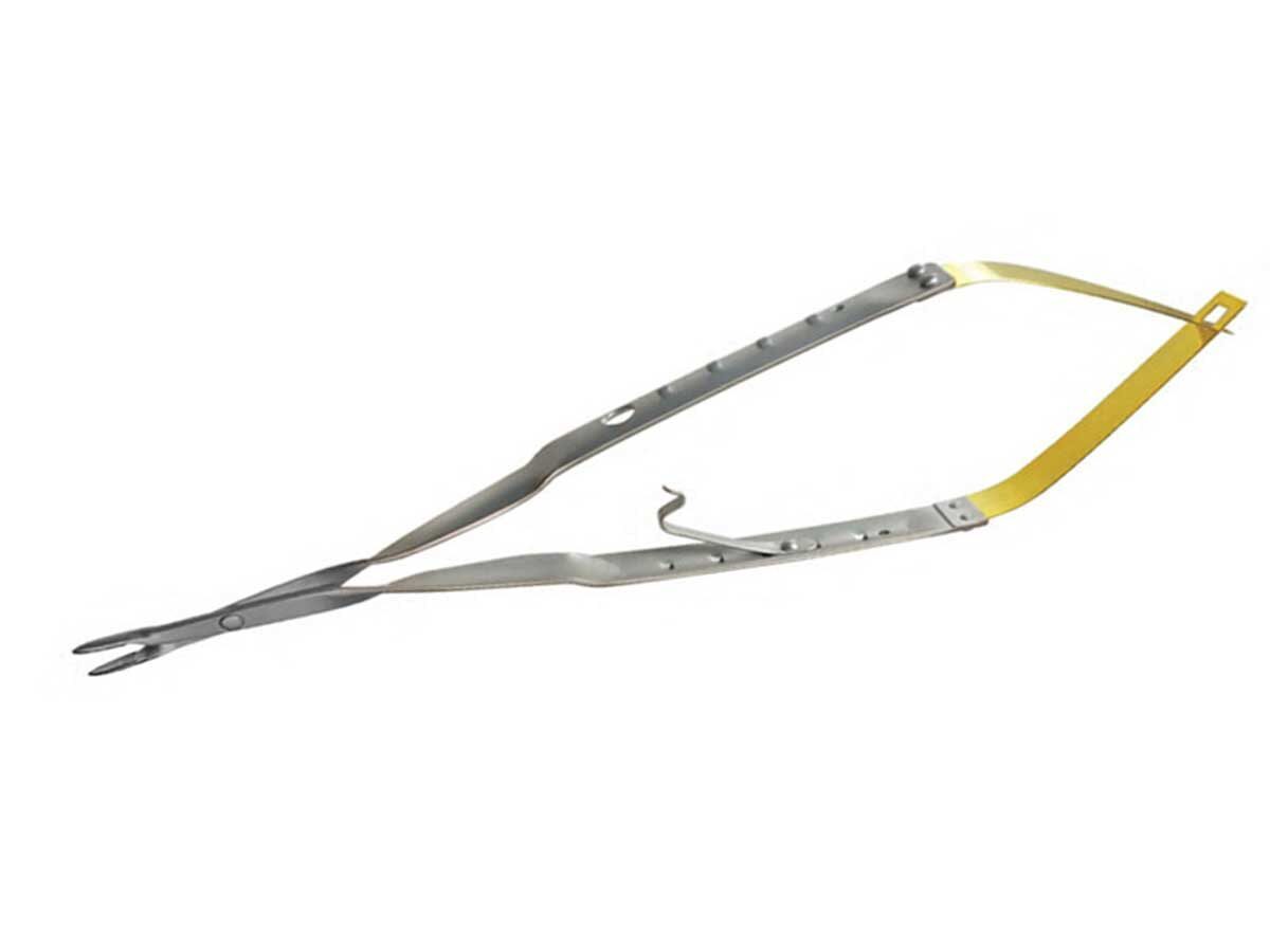 Nadelhalter (17,75 cm) round handle Castroviejo Straight Tips #7-TCLR/TL | 424460