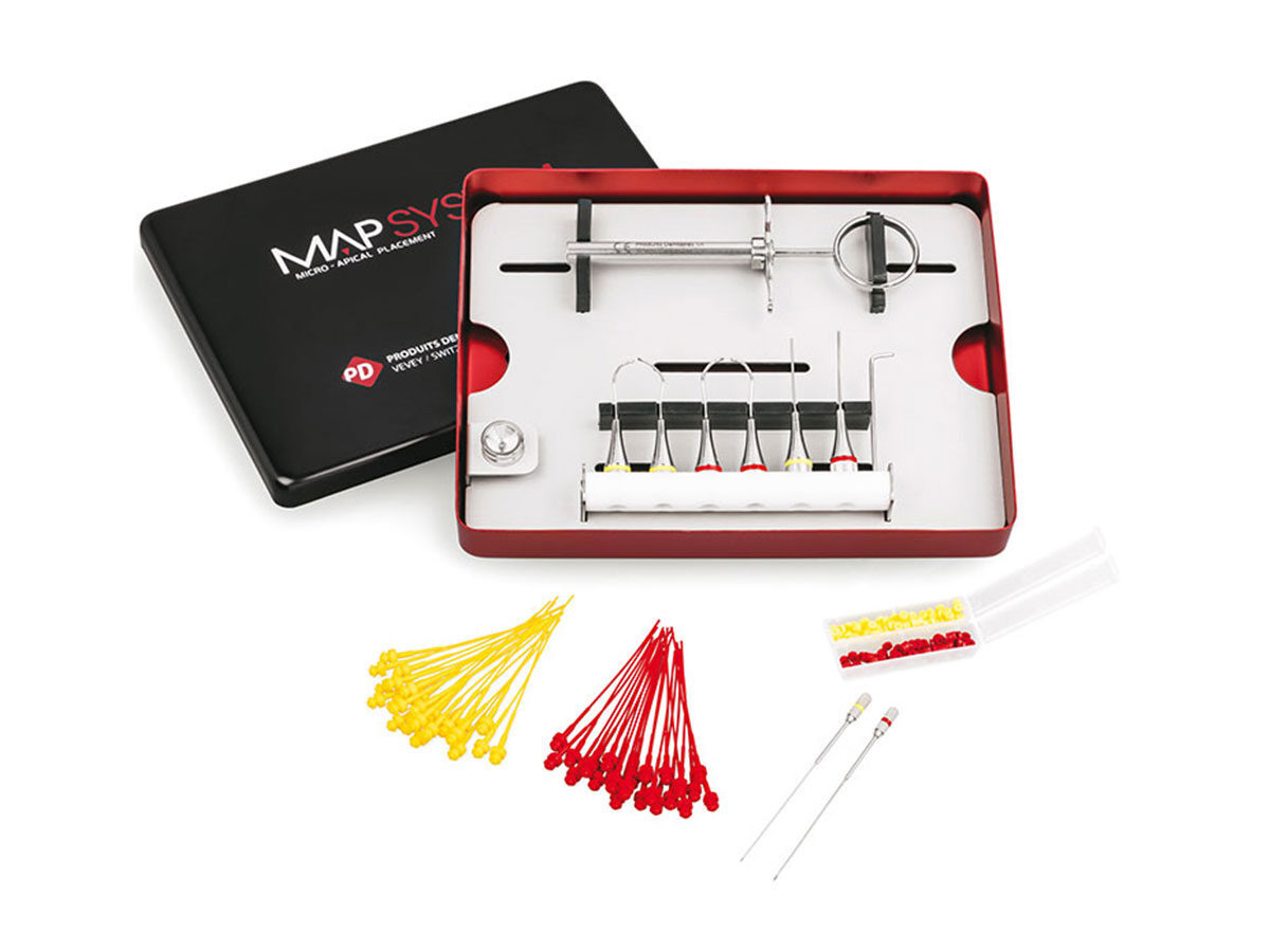 MAP Surgical Kit (mit 4 Surgery Needles N°0 rechts, N°0 links, N°1 rechts, N°1 links und 2 NiTi Memory Shape Needles N°0, N°1) | 424478