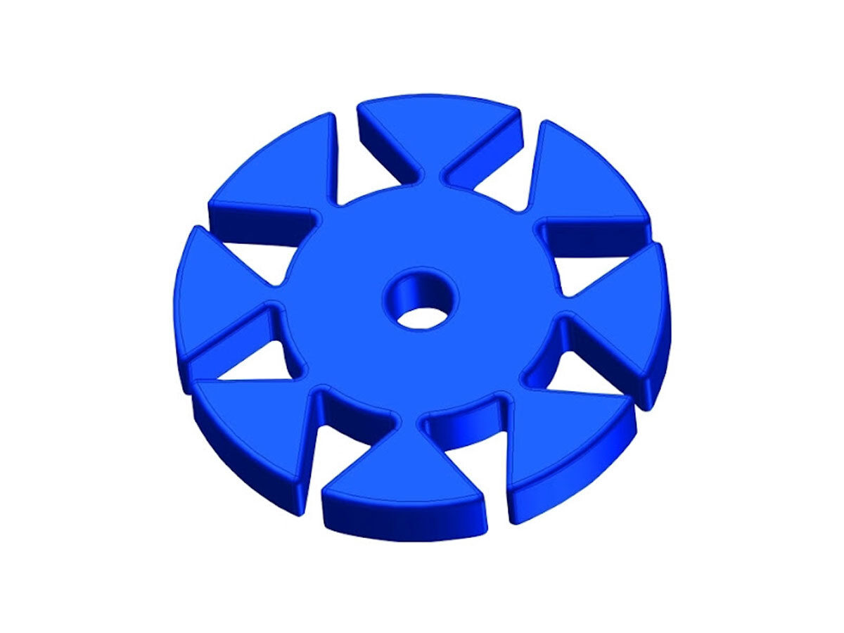 Safety Memo Disc perforiert hellblau 0,9 mm (50) | 424546
