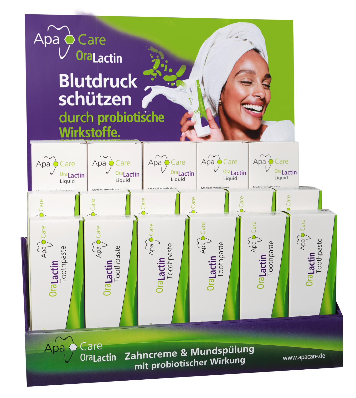 ApaCare ApaCare OraLactin Displaypaket Zahncreme und Liquid | 410276