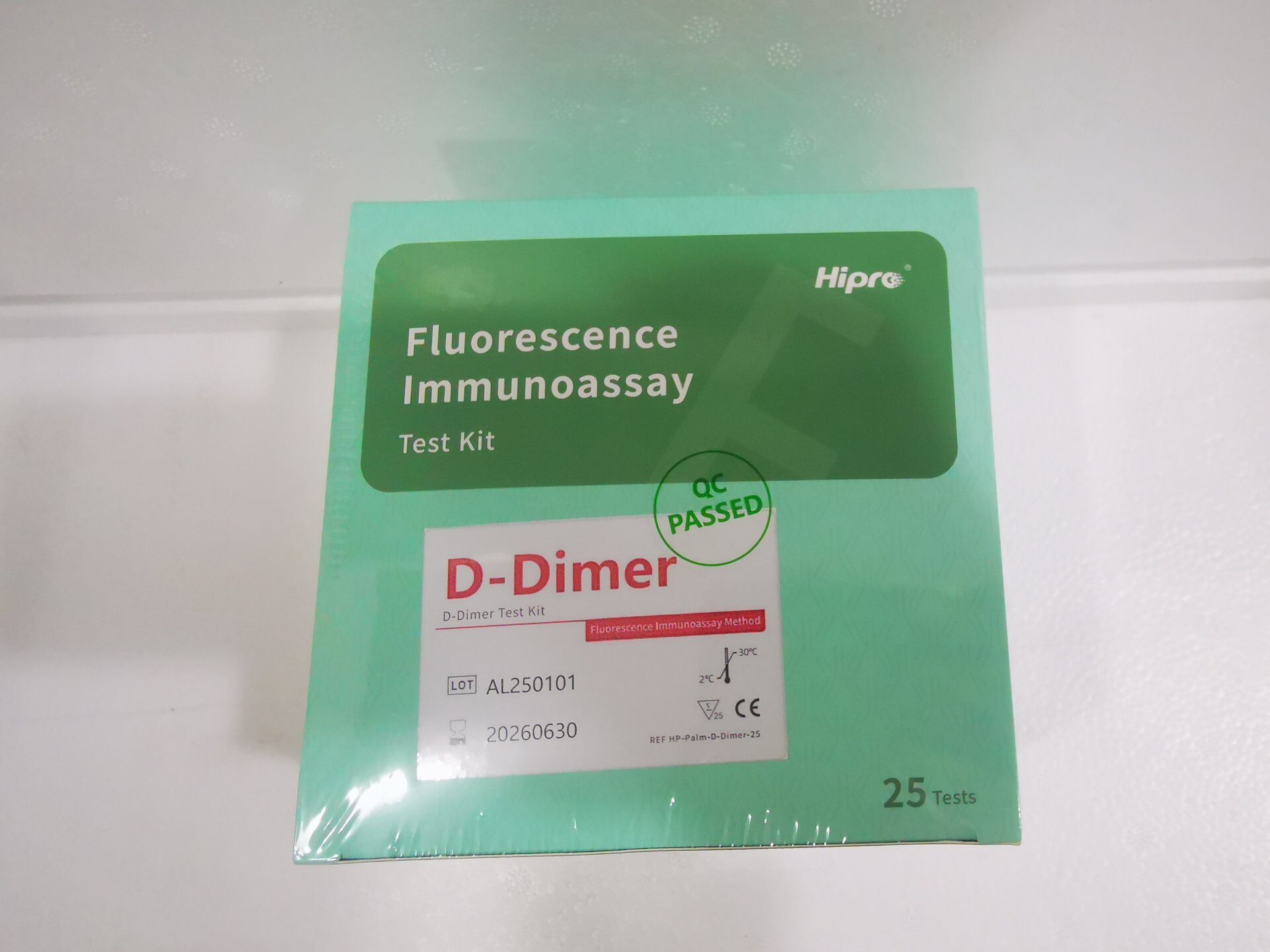 D-Dimer Blutgerinnungs Praxis-Sofort-Tests (25 St.) | 430196