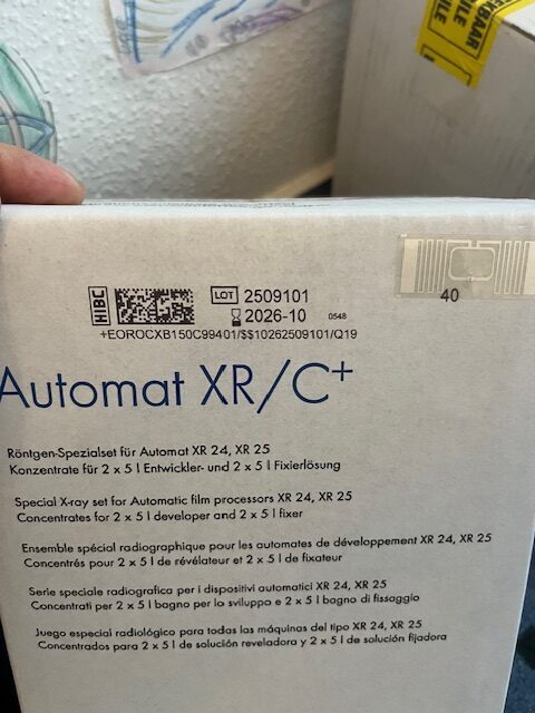 Dürr XR 24 Nova + 3 Karton E+F | 389133