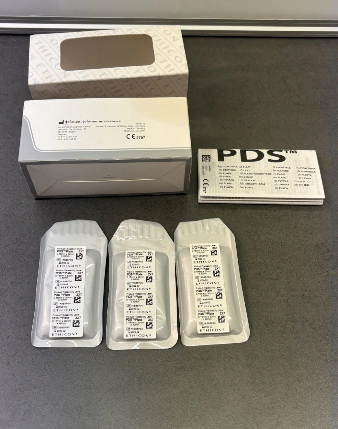 PDS FOLIE Polydioxanone 0,15X40X30MM ZX7 Nahtmaterial | 388570