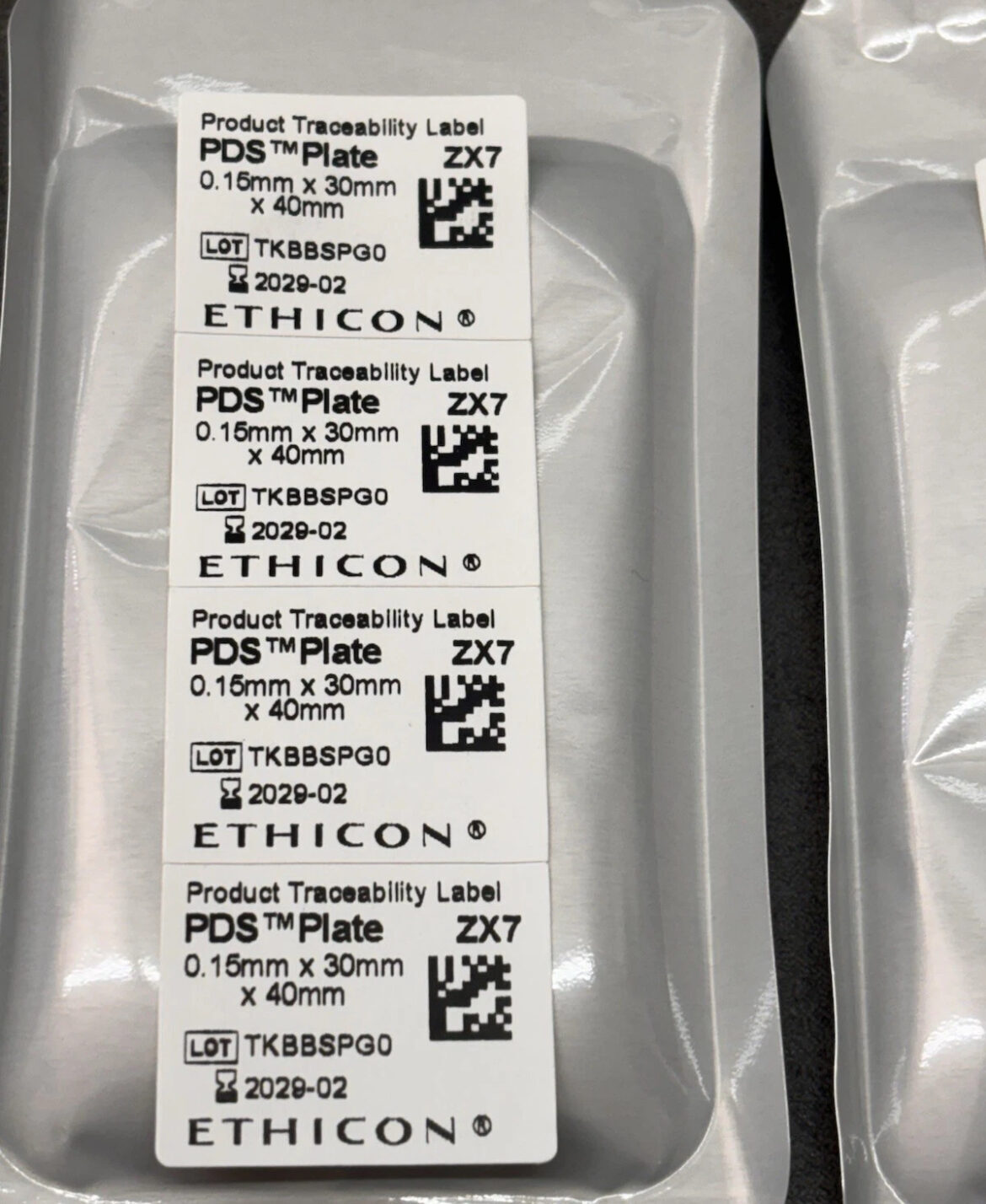 PDS FOLIE Polydioxanone 0,15X40X30MM ZX7 Nahtmaterial | 388572