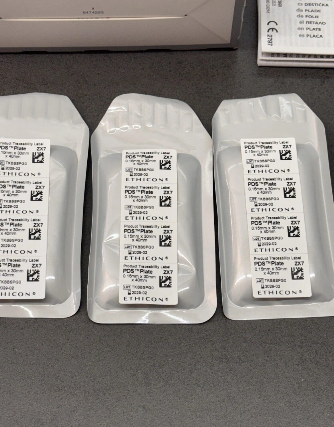 PDS FOLIE Polydioxanone 0,15X40X30MM ZX7 Nahtmaterial | 388573