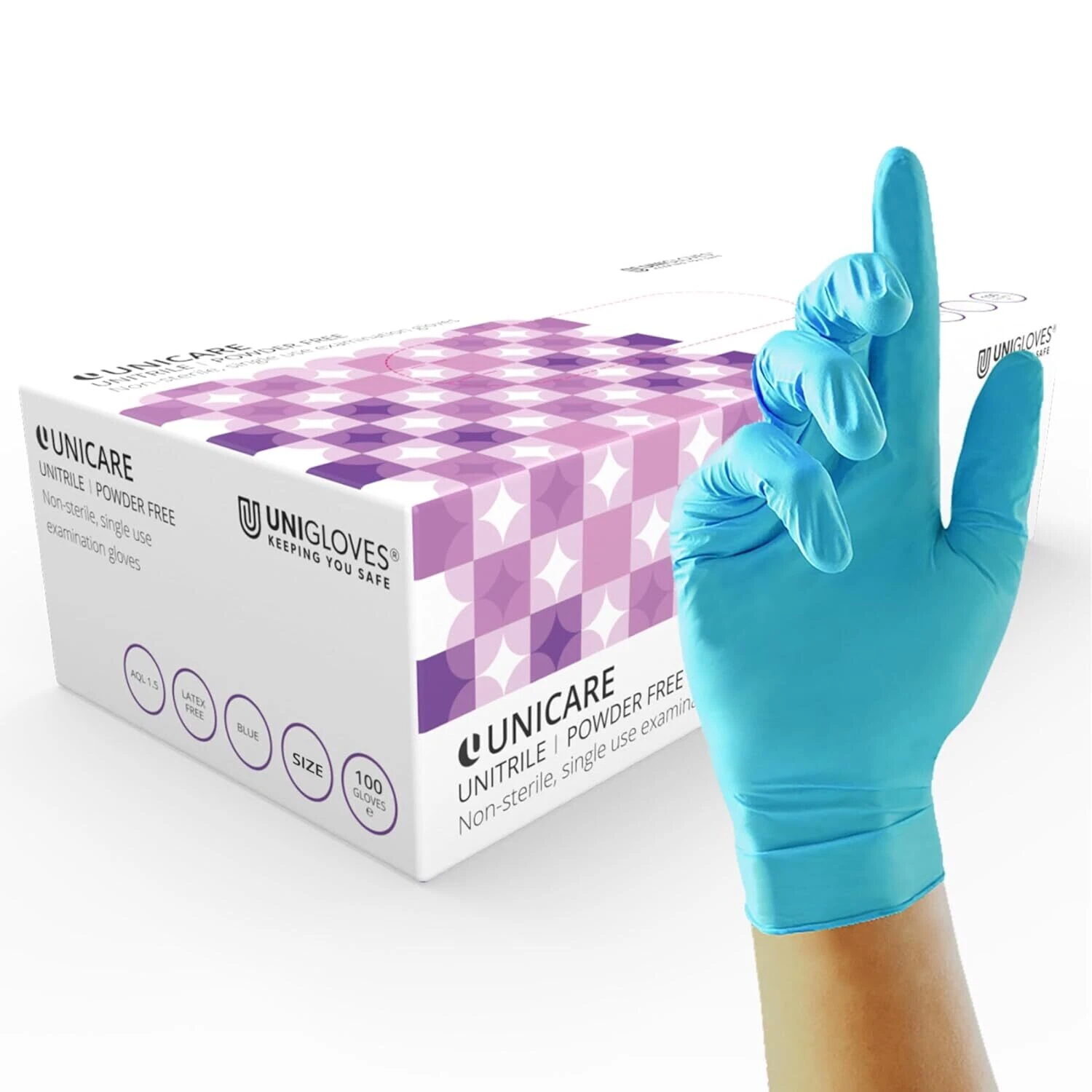 Unigloves UNICARE UNITRILE Hybrid S | 429592