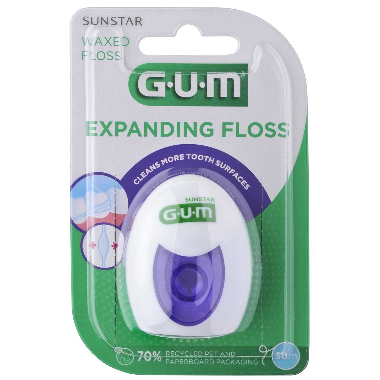 GUM Expanding Zahnseide 30m St | 429675