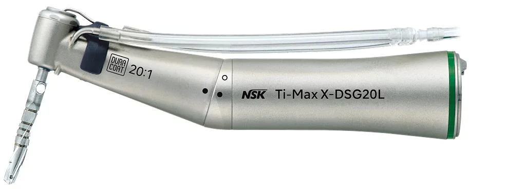 NSK Ti-Max X-DSG20L Chirurgie-Winkelstück, grün, 20:1 mit Licht | 407747