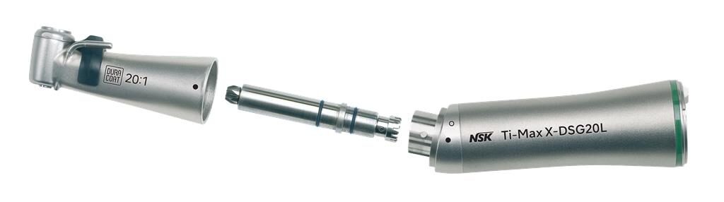 NSK Ti-Max X-DSG20L Chirurgie-Winkelstück, grün, 20:1 mit Licht | 407748