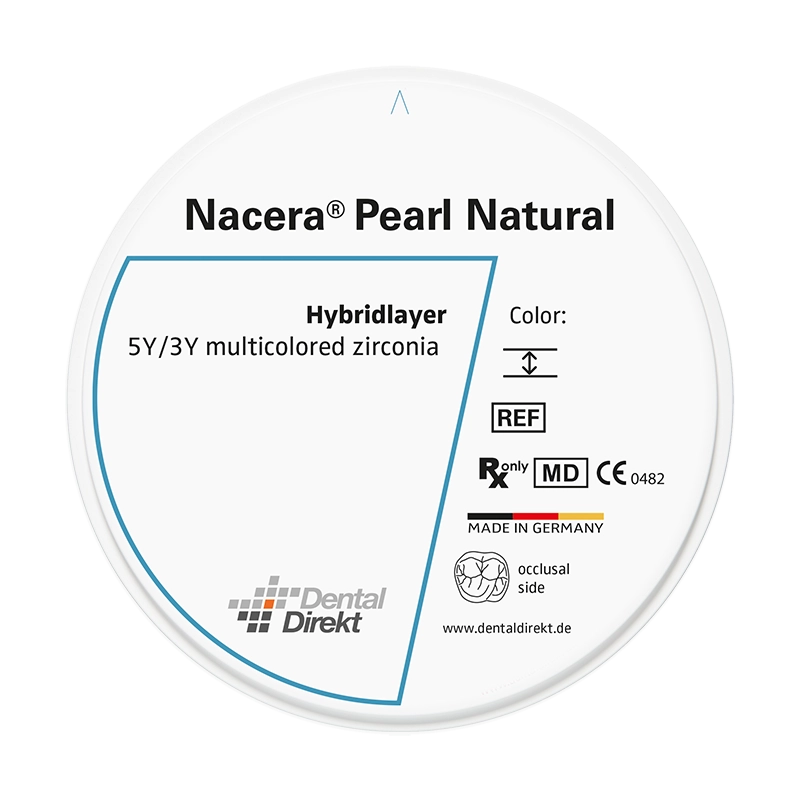 Nacera® Pearl Natural Zirkonoxid | 427796