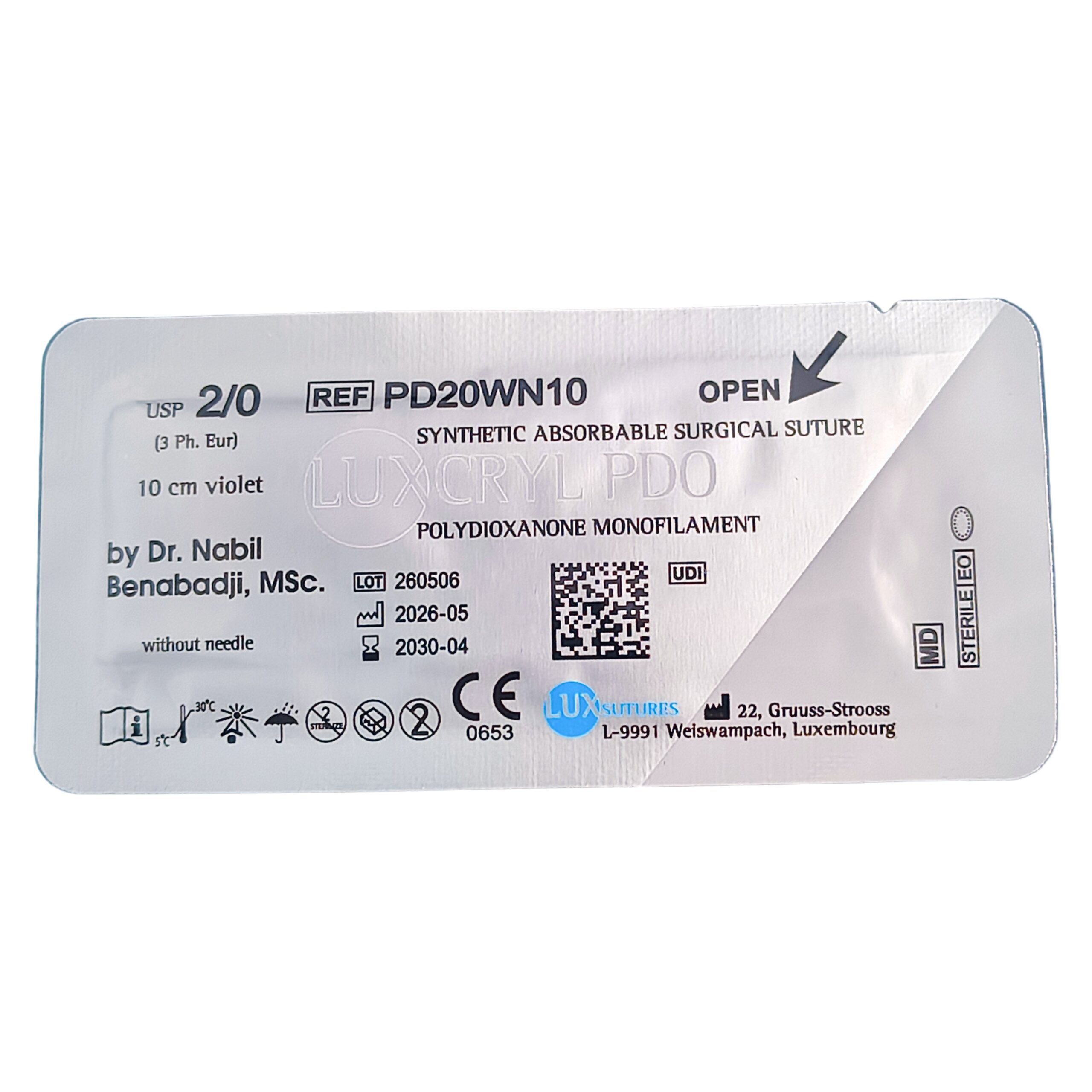 TentPole PDO 2.0 Fäden steril | 430137
