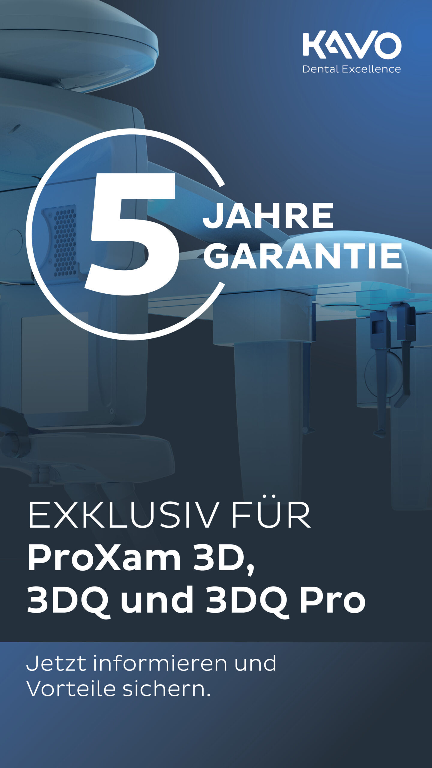 5 Jahre Garantie auf KaVo ProXam 3D Röntgengeräte | 387749