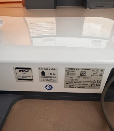 Sirona Intego Pro Behandlungseinheit gebraucht | 388774