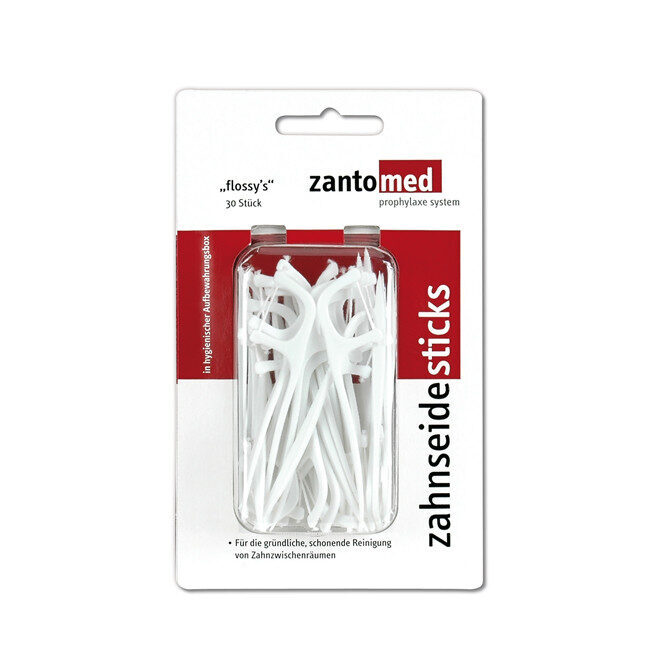 Zantomed flossy´s Zahnseidesticks, 30 Stk. | 430411