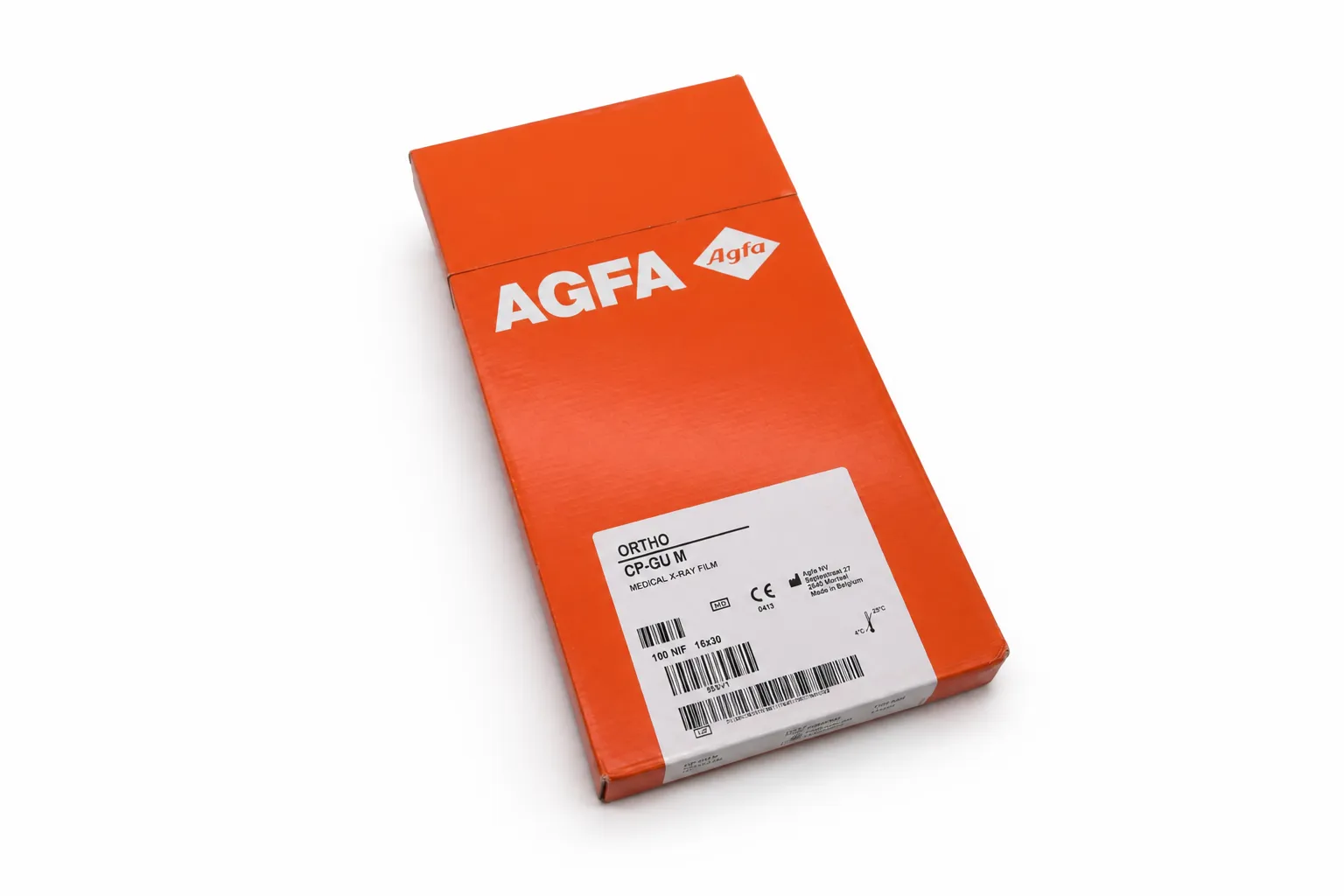 AGFA CP-GU M Röntgenfilm Grün, 15 x 30 cm, 100 Blatt | 388886