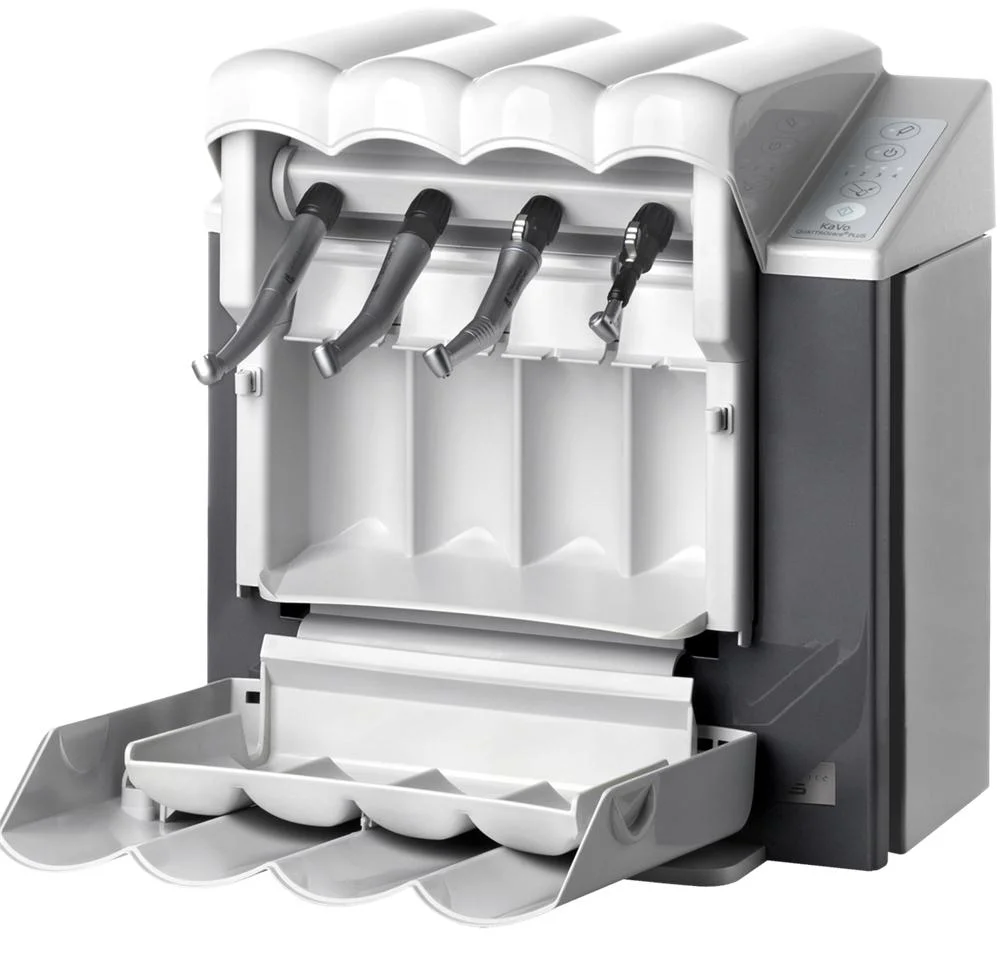 KaVo QUATTROcare Plus 2124 A Pflegegerät mit insgesamt 7 Dosen QUATTROCare Plus Spray | 409300